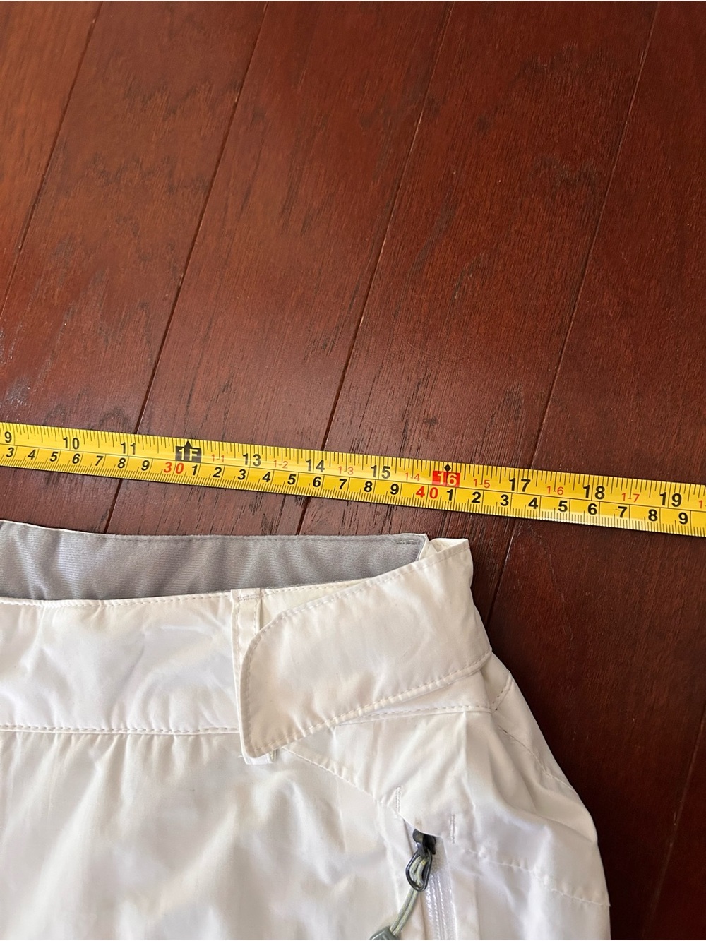 LAND'S END f(x) Primaloft waterproof insulated Snow Pants in White Womens Large - Picture 5 of 14